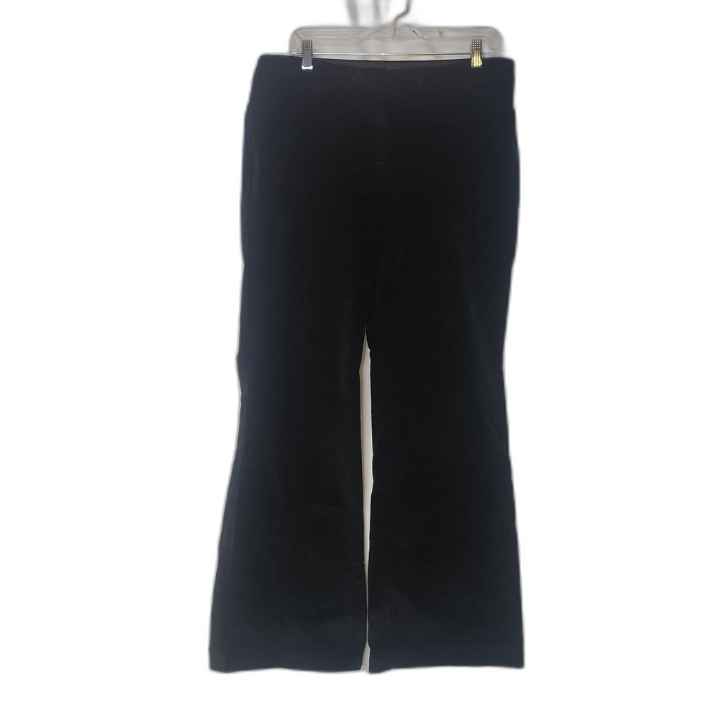 Y2K Victorias Secret The Christie Fit Black Velvet Dress Pants Womens Size 14